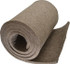 MSC F-7 1/2"X1' 12 x 72 x 1/2" Gray Pressed Wool Felt Sheet