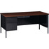 Lorell 60918 Lorell Fortress Series Left-Pedestal Desk
