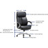 Lorell 67004 Lorell Big & Tall High-Back Chair