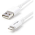 StarTech.com USBLT3MW StarTech.com 3m (10ft) Long White AppleÂ&reg; 8-pin Lightning Connector to USB Cable for iPhone / iPod / iPad