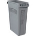 Rubbermaid Commercial Products Rubbermaid Commercial 354060GYCT Rubbermaid Commercial Slim Jim 23-Gallon Vented Waste Containers