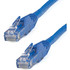 StarTech.com N6PATCH100BL StarTech.com 100ft CAT6 Ethernet Cable - Blue Snagless Gigabit - 100W PoE UTP 650MHz Category 6 Patch Cord UL Certified Wiring/TIA