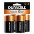 Duracell Inc. Duracell MN1300R4ZCT Duracell Coppertop Alkaline D Battery 4-Packs