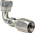 Parker 23921-8-8 Hydraulic Hose Short Drop Female JIC Swivel 90 &deg; Elbow: 8 mm, 3/4-16, 5,000 psi