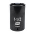 GEARWRENCH 84564N Impact Socket: 1/2" Drive, 1-1/2" Socket, Hex Drive