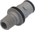 CPC Colder Products NS2D240212 1/8" Nominal Flow, 1/8 Thread, Nonspill Quick Disconnect Coupling