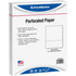 Paris Corporation Printworks 04124 PrintWorks Professional Pre-Perforated Paper for Invoices, Statements, Gift Certificates & More