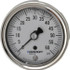 Ashcroft 94904 Pressure Gauge: 2-1/2" Dial, 0 to 60 psi, 1/4" Thread, NPT, Center Back Mount