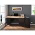 Lorell 60930 Lorell Fortress Series Double-Pedestal Desk
