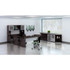 Safco Products Safco MNEXTLLDC Safco Medina Mocha Laminate Office Unit