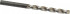 Guhring 9005490059400 Jobber Length Drill Bit: Letter A, 130 °, High Speed Steel