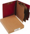 ACCO File Folders with Top Tab: Letter, Earth Red, 10/Pack ACC15036