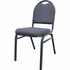 Lorell 62514 Lorell Round-Back Upholstered Stack Chairs