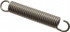 Gardner Spring 37058GS Extension Spring: 3/8" OD, 15.22 lb Max Load, 3.34" Extended Length, 0.055" Wire Dia