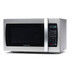 Easily cook, reheat or defrost foods in the Farberware Professional 1.3 Cu Ft Countertop Microwave Oven. This sleek stainless-steel and black design comes with 10 cooking levels with different functions for foods like popcorn, pizza, beverages, frozen vegetables and dinner plates to fully customize cooking to your needs. With express cooking times, you will have ease in the kitchen while adding time efficiently with the +30 sec. button.  Sized to fit your kitchen counter with 1.3 cu ft of cooking capacity.  10 different cooking levels to customize cooking experience.  Memory function stores settings to call up for future meals.  Comes with six 1-touch cooking functions for popcorn, potatoes, pizza, frozen vegetables, beverages or a dinner plate.  Express cooking time of 1 to 6 minutes and +30 sec. button to quickly add time to cooking.  Defrost-by-weight or time allows you to plan for family meals and time defrosting accordingly.  Backed by manufacturers 1-year limited warranty.