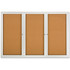 ACCO Brands Corporation Quartet 2367 Quartet Enclosed Bulletin Board for Indoor Use