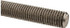 MSC 11133 Threaded Rod: 5/8-11, 3' Long, Stainless Steel, Grade 316