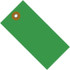 Dupont G14061C Blank Tag: 5-1/4'' High, Green, Polypropylene