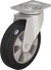 Blickle 281865 Swivel Top Plate Caster: Solid Rubber, 10" Wheel Dia, 2" Wheel Width, 1,430 lb Capacity