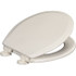 CENTOCO 700SC-001 Toilet Seats; Type: Closed Front w/Cover ; Style: Regular ; Material: Wood Composition ; Color: White ; Outside Width: 14-3/8 (Inch); Inside Width: 8-1/4 (Inch)