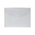 JAM PAPER AND ENVELOPE JAM Paper 1541743  Plastic Envelopes, 5 1/2in x 7 3/8in, Clear, Pack Of 12