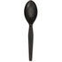 SP RICHARDS Genuine Joe 30405  Heavyweight Spoon - 1 Piece(s) - 1000/Carton - 1 x Spoon - Disposable - Textured - Black