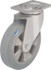 Blickle 366476 Swivel Top Plate Caster: Solid Rubber, 10" Wheel Dia, 2" Wheel Width, 1,430 lb Capacity