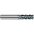 Fraisa P5936775 Square End Mill: 1" Dia, 2-1/2" LOC, 4 Flute, Solid Carbide