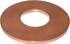 Bunting Bearing DPEW203202B3 Thrust Bearing: 1-1/4" ID, 2" OD, 1/8" Thick, Dri-Plane, 40,000 psi Max PV