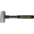 American Hammer AM8ZNCG Dead Blow Hammer: 8 lb Head, 2-1/2" Face Dia, Brass Head