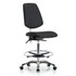 Blue Ridge Ergonomics MSC44279 Task Chair: Vinyl, Black