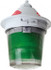 Edwards Signaling 107XBRPMG120A Flashing & Steady Light: Green, Pendant Mount, 120VAC