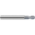 Fraisa P5288501 Ball End Mill: 12.00 mm Dia, 13.00 mm LOC, 2 Flute, Solid Carbide