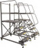 Ballymore SW SEP7-2448 Carbon Steel Rolling Ladder: 7 Step