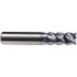 Emuge 1926A.016 16mm Diam 4-Flute 50° Solid Carbide 0.18mm Chamfer Length Square Roughing & Finishing End Mill