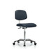 Blue Ridge Ergonomics MSC40334 Task Chair: Vinyl, Imperial Blue