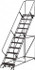 Ballymore SW1132XKF Steel Rolling Ladder: 11 Step