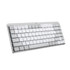LOGITECH 920-010553  MX Mechanical Mini for Mac Wireless Illuminated Performance Keyboard - Low-Profile Performance Switches - Tactile Quiet Keys - Backlit, Bluetooth - USB-C - Apple, iPad - Pale Grey