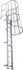 Cotterman 3880104 Steel Wall Mounted Ladder: 285" High, 22 Steps, 300 lb Capacity