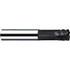 Fraisa B15650188 Corner Radius End Mill: 1/8" Dia, 1/8" LOC, 45 deg Helix, C Coated, Corner Radius End, Centercutting Series G Speed