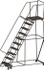 Ballymore 103228PKF Steel Rolling Ladder: 10 Step