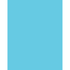 PACON CORPORATION Pacon 5387-1  Peacock Coated Poster Board, 22in x 28in, Light Blue, Pack Of 25