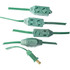 GoGreen Power GG-24509GN Power Cords; Cord Type: Extension Cord ; Overall Length (Feet): 9 ; Cord Color: Green ; Amperage: 13 ; Voltage: 125 ; Wire Gauge: 16