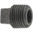 B&K Mueller 521-803HN Black Square Plug: 1/2", Threaded