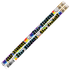 Musgrave Pencil Co. Inc. MUS1378D-12 Musgrave Pencil Co. Motivational Pencils, 2.11 mm, #2 Lead, Star Student, Multicolor, Pack Of 144