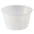 Fabri-Kal FABPC400 Portion Cups, 4 oz, Clear, 125/Sleeve, 20 Sleeves/Carton