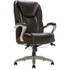 TRUE INNOVATIONS Serta 45394  Smart Layers Hensley Big & Tall Ergonomic Bonded Leather High-Back Chair, Roasted Chestnut/Satin Nickel