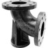 Anvil 0306023409 Black 90 ° Elbow: 6", 125 psi, Threaded