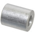 Electro Hardware S1621-M04-F16-I Round Circuit Board Spacer: #10 Screw, 3/8" OAL, 0.192" ID, 5/8" OD, Aluminum