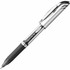 PENTEL OF AMERICA, LTD. BL60A Pentel EnerGel Deluxe Liquid Gel Pen, Bold Point, 1.0 mm, Silver Barrel, Black Ink